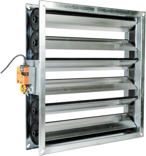 ZRZ Airtight Opposed-Action Louvre